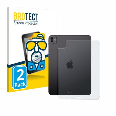 BROTECT - Screenprotector voor Apple iPad Pro 11" 2024 / 2025 (Achterkant) - Folie Beschermfolie matte 2 Stuks