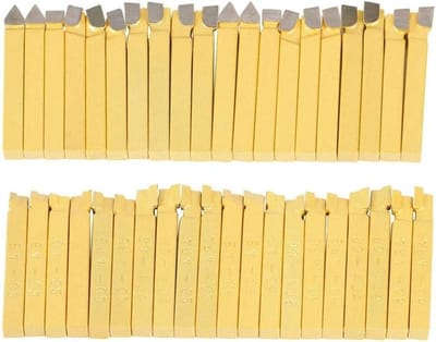 Draaigereedschap Set - Metaalbewerking Bits - Precisie Bewerking - Hoge Hardheid Carbide - 20 Stuks - Zilverkleurig