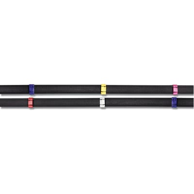 Waldhausen Waldhausen X-Line antislipteugels met kleurrijke spijlen Pony Zwart