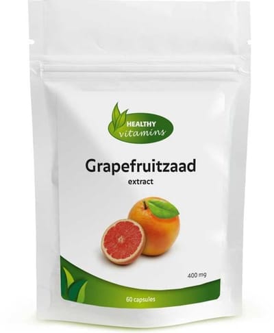 Healthy Vitamins Grapefruitzaad Extract - 60 Capsules - 400 mg