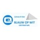 Brother TZe-FA3 tape blauw op wit 12mm opstrijktape voor stoffen (huismerk)