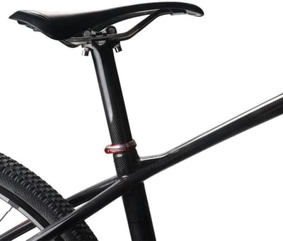 Zadelklem Fiets - Zadelpen Klem - Veilig Fietsen - Lichtgewicht Aluminium - 34.9mm - Zwart
