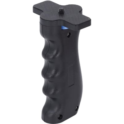 DSLR Camera Camcorder Handvat Grip Houder Mount Stabilisator Draagbaar Verstelbaar Ergonomisch Snelontgrendeling voor Mirrorless black