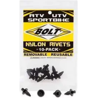 Plastic Rivet Bolt M6 (x10)