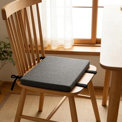 Bankkussen - Zitkussen Tuinbank - Comfortabel Zitten - Antislip Onderkant - 160 x 180 cm - Donkergrijs