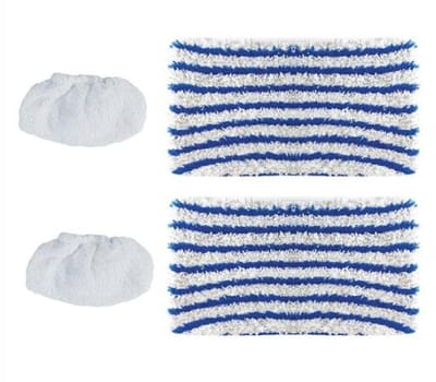 Polti PAEU0357 dweilaccessoire Dweilwegwerpdoek Blauw, Wit