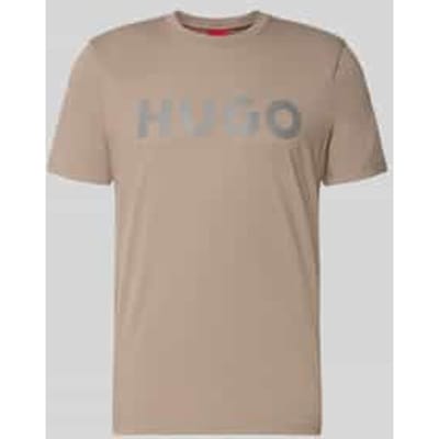 relaxed fit T-shirt van puur katoen model 'DULIVIO'