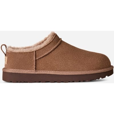 UGG® Classic Micro-laars in Rocky Oak, Maat 37, Suede