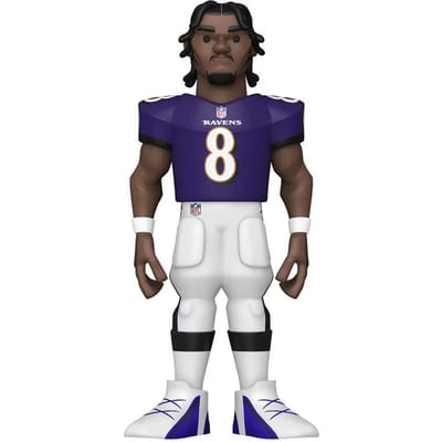 Beeldje Funko Ravens Assortiment Vinyl Gold Figurines Lamar Jackson