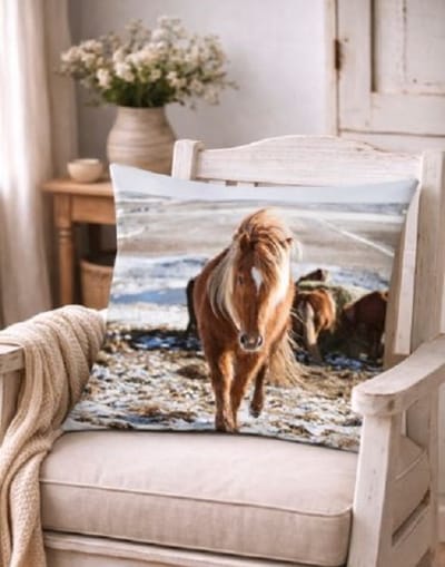 Equine Elegance Collection Kussenhoes - 45x45 cm