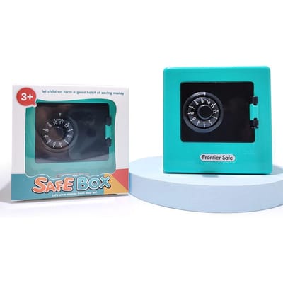 Retro Boy Girls Coin Bank Creative ATM Rotating Password Cash Storage Box Funny Mini Kids Coin Saving Case