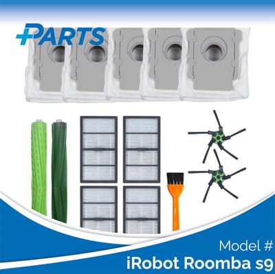 iRobot Roomba s9 Onderhoudsset (Plus.Parts® alternatief voor 4655986 / 4646124)