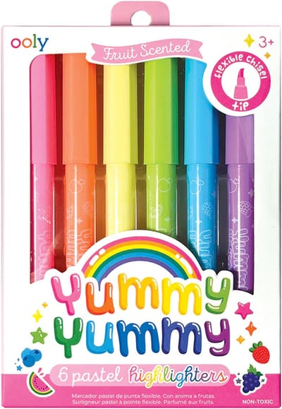 Ooly - Yummy Yummy - Geurende highlighters - 6 Stuks