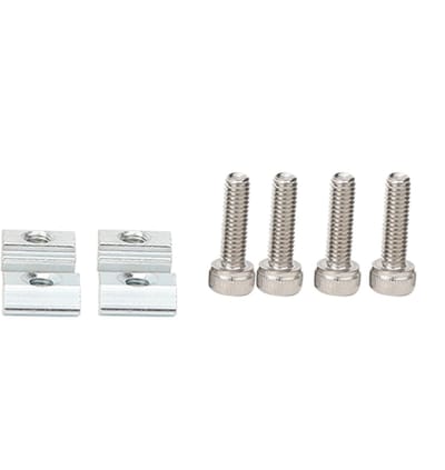 Dailygoods- Planklem Mini - Aluminium - Klembereik 50 mm - CNC-gefreesd - Duurzaam - Eenvoudige bediening - Slijtvastheid - Klem