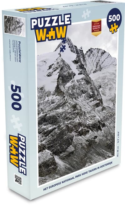 Puzzel Het Europese Nationaal Park Hohe Tauern in Oostenrijk - Legpuzzel - Puzzel 500 stukjes