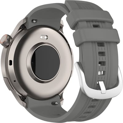 Siliconen bandje - geschikt voor Amazfit Balance - grijs