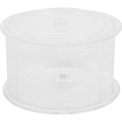 Baril de Polissage de Bijoux Professionnel Polisseuse Magnétique pour Bijoux Machine Accessoire de Baril white