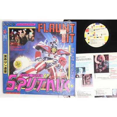 Disque vinyle SIGUE SIGUE SPUTNIK Flaunt It ST53033 MANHATTAN 1986 US Rock Occasion black