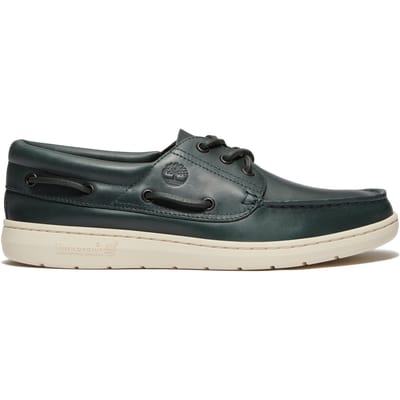 Timberland Portofino Pier Boat Shoe Dark Green Full Grain Maat: 41 | Veterschoenen Outlet | Heren | Groen