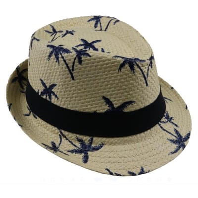 LNPBD 2017 hete verkoop Zomer strooien Zon hoed kinderen Strand Zon hoed Trilby panama Hoed handwerk voor jongen meisje Kinderen 4 kleuren Hoge Kwaliteit Praktisch Dagelijks Gebruik beige