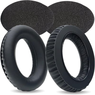 Vervangende oorkussens voor hoofdtelefoons - Comfortabel, duurzaam en perfect passend voor HD650, HD600, HD580, HD660S, HD660S2, HD58X, HD6XX met proteïneleer