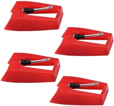 10 stuks platenspeler naald - keramische stylus - ruby