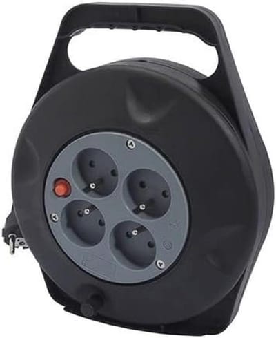 Kabelbox met 4 stekkeraansluitingen – 10 meter – Ideaal voor thuisgebruik