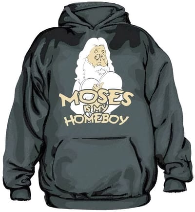 Hybris Moses Is My Homeboy-hoodie SH-3-10913-Poly