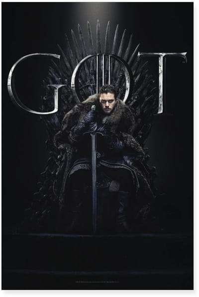Game Of Thrones Jon Snow GOT Poster 60x90 cm
