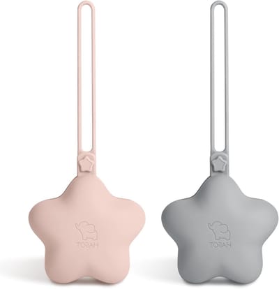 Set van 2 Neppendozen in Roze en Grijs, Ideaal voor Decoratie en Opberging, Siliconenmateriaal