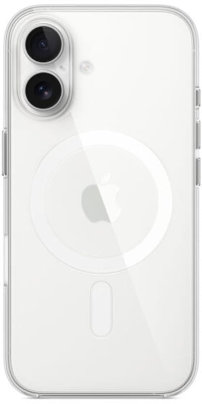 Zolveisa Magnetische Transparante Beschermhoes – Compatibel met iPhone 16 – Schokbestendige Magneet Case