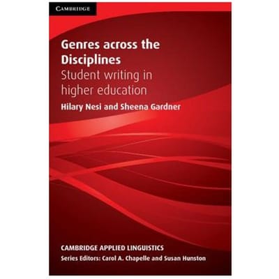 Genres Across The Disciplines - Hilary (Coventry University) Nes