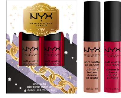 NYX Professional Makeup - Holidays 2022 Mrs Claus - Soft Matte Lip Cream Duo 01 - Rood