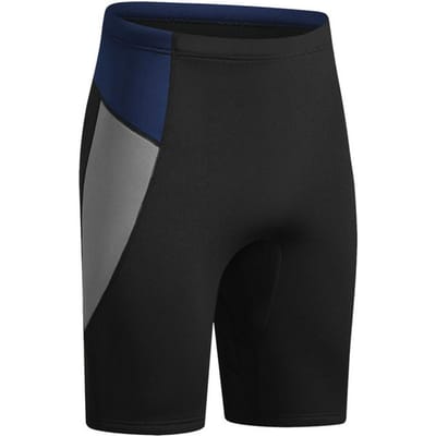 3MM Neopreen Duikshorts Warme Broek voor Mannen Vrouwen Zwemmen Surfen Snorkelen Watersport Warmtebescherming Zwart Meer XL