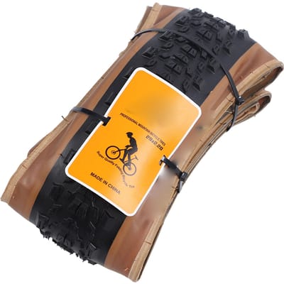 Pneu VTT Pliable 29x2.20 Pneu de Remplacement Pliant pour Vélo Pneu Extérieur de Vélo Anti-crevaison Anti-explosion orange