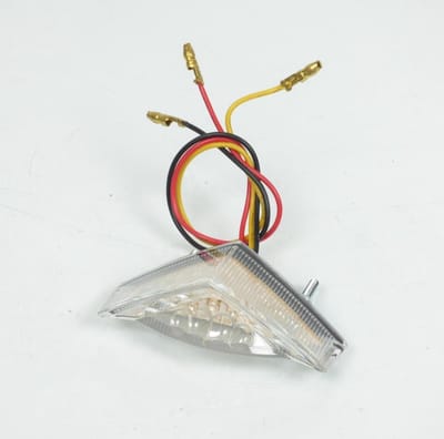 Mini feu arrière à LED 12V triangle Tun'R pour moto scooter deux roues Neuf