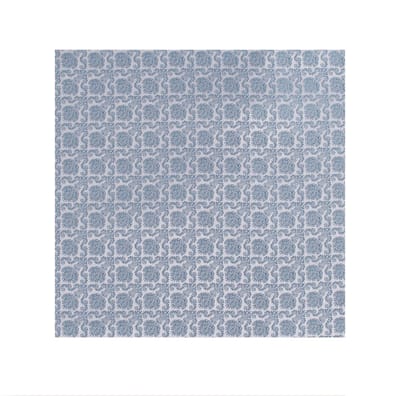 TRESANTI | EUPLIO | Zijden pochet fleur-de-lis | Blauw