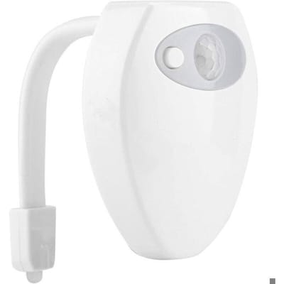 Toiletlamp - JORMFTTE - LED USB oplaadbaar - Bewegingssensor - Nachtlampje - Wit