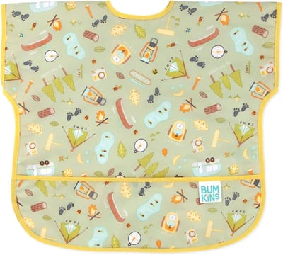 Bumkins - Junior Bib | Slab met Korte Mouwen - Camp Gear (1-3 jaar)