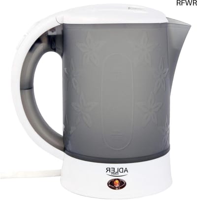 RFWR® Elektrische Waterkoker met Waterniveau-indicator en Antikalkfilter - 0,6 L, 600 Watt
