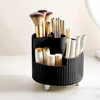 Make-up Cosmetica-Organizer - 360 Rotatie - Multifunctioneel - 1 stuk - Zwart