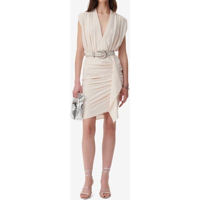 IRO Paris Essone Dress Champagne Größe: 34 | Minikleider Outlet | Damen | Weiß