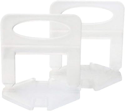 Tegel Leveling Systeem - Tegelzet Clips - Vloeren Tegelen - Verhoogt Efficiëntie - 100 Stuks - Rood