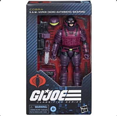 G.I. Joe - Classified Series S.A.W. Viper Action Figure 15 cm