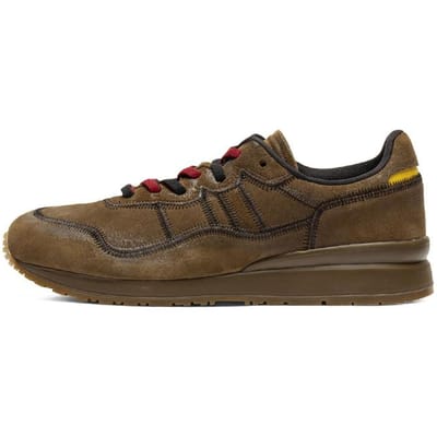Onitsuka Tiger Tiger Ally Stitch Bruin Storm Levendig Geel 43.5 black