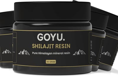GOYU Shilajit Resin Combideal 4x 50 gram - Himalaya Mumijo – Shilajit gummies - shilajit 100% pure - Vegan - Zonder toevoegingen - Lab getest