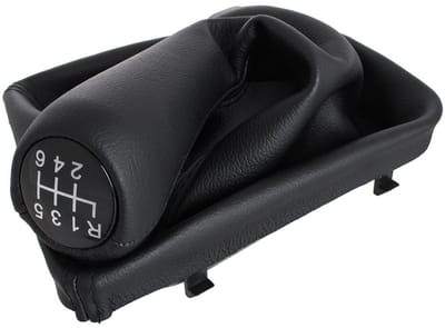 MODECAR BMW E46 Serie 3 - Versnellingspook - Zwart - Ecologisch Leer - 6 Versnellingen