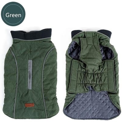 Vêtements pour chiens de haute qualité, manteau matelassé pour chien, veste chaude pour animaux de compagnie, nouveau gilet rétro confortable et épais pour gros chien, 6 couleurs XS