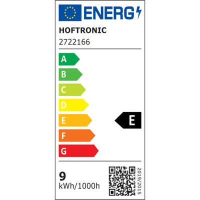 HOFTRONIC LED Filament lamp E27 - 9 Watt 1055 Lumen - G95 - 2700K Warmwit licht - Dimbaar - Helder glas