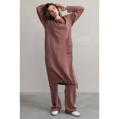Humanoid Sauda Dress Ruby Maat: S | Maxi Jurken Outlet | Dames | Bruin